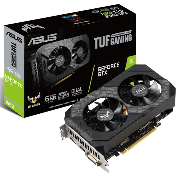 VGA Asus Tuf Gaming OC 1660 Super 6G 2 Fan (TUF-GTX1660S-O6G-GAMING) (old)