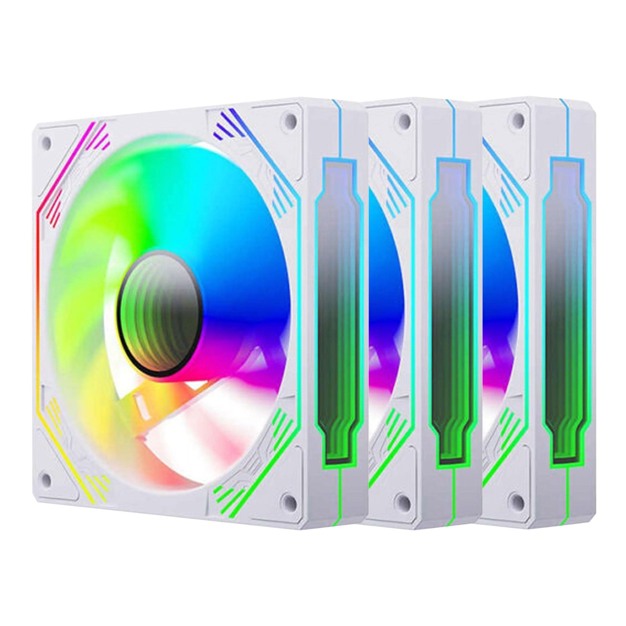 Bộ 3 Fan Case Led Argb Coolmoon/Redmoon F3 Argb (Sync Main)