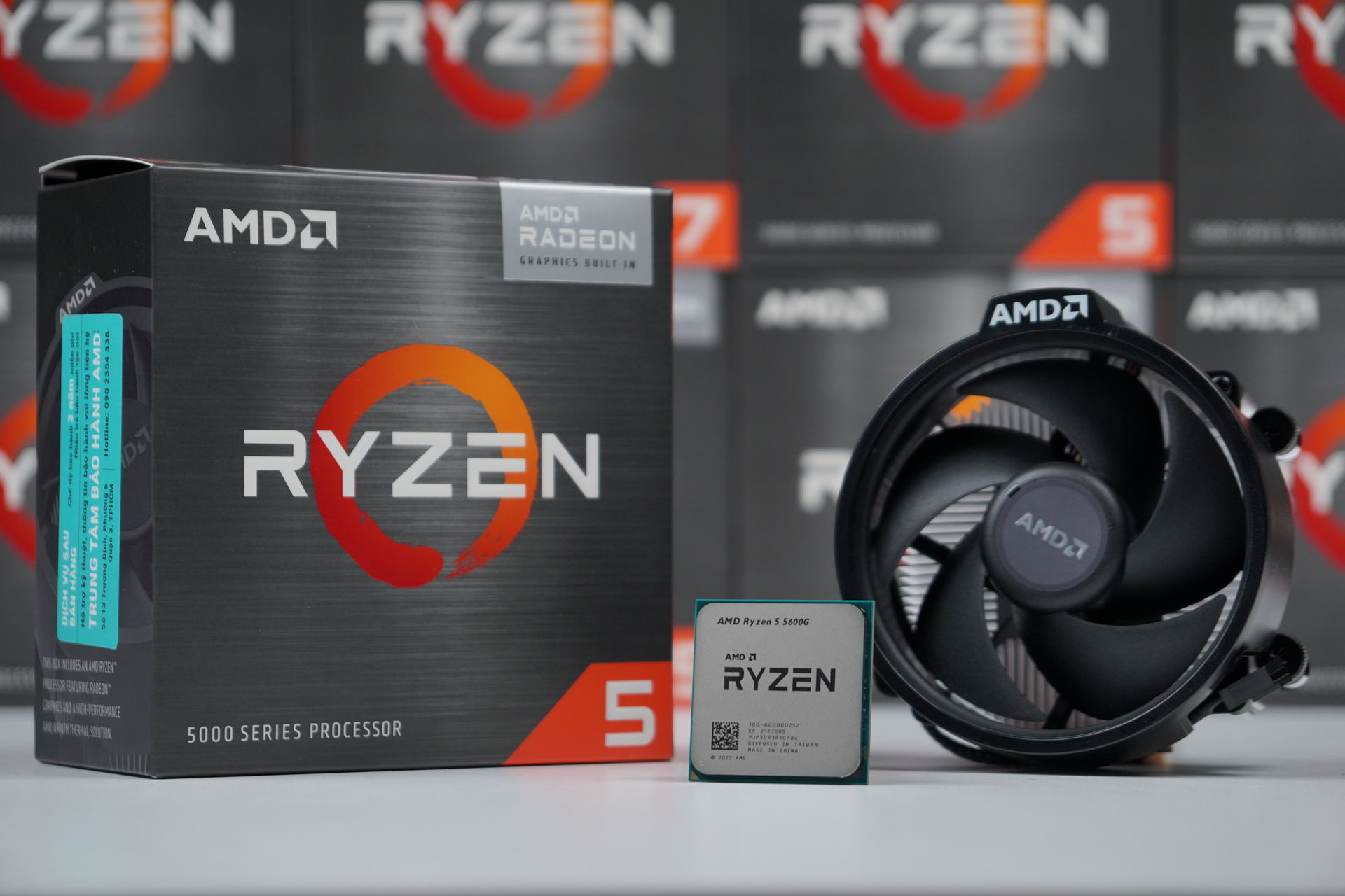 CPU AMD Ryzen 5 5600G 3.9 GHz/16MB/6 cores/ Socket AM4 (100-100000252BOX)