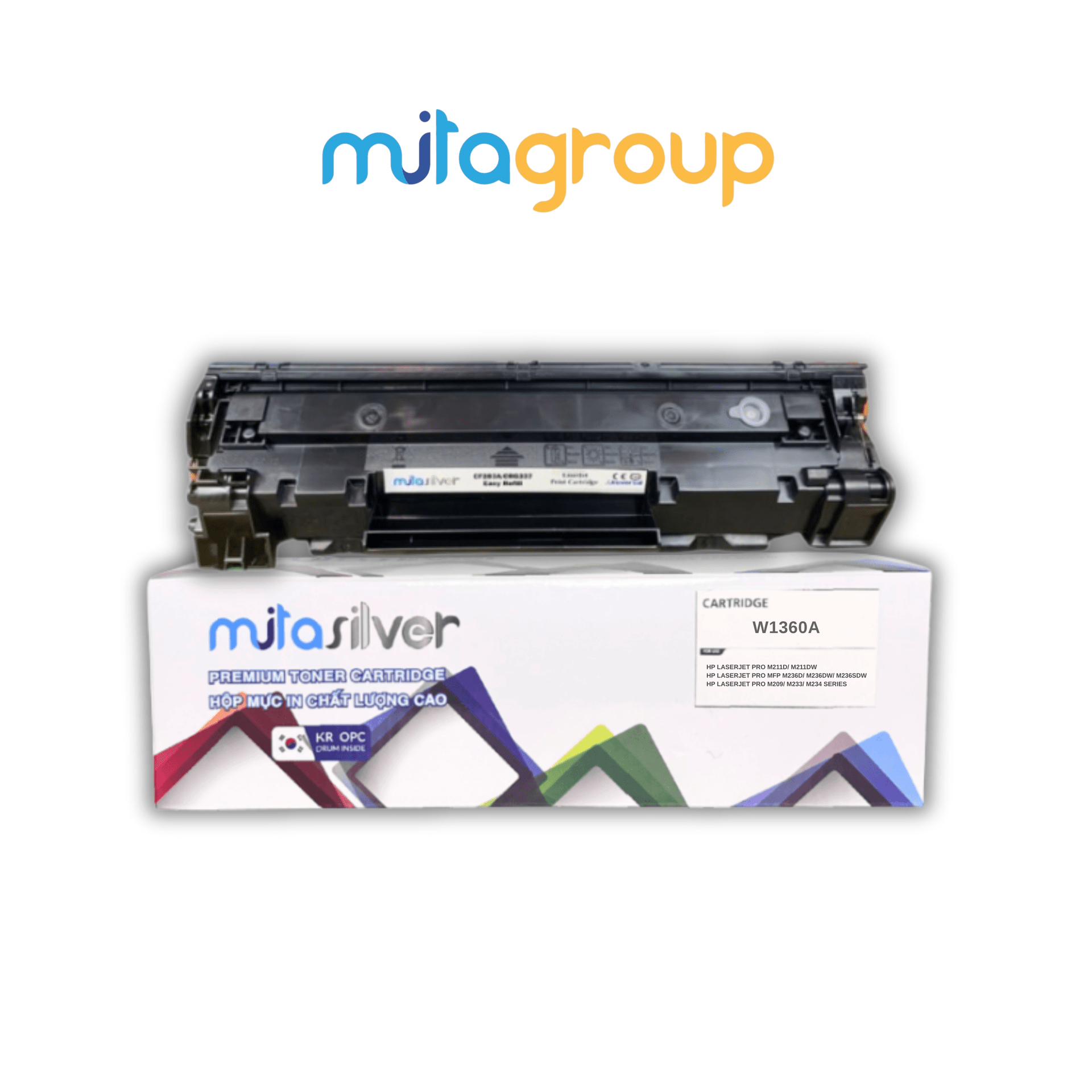Hộp mực W1360A - Silver