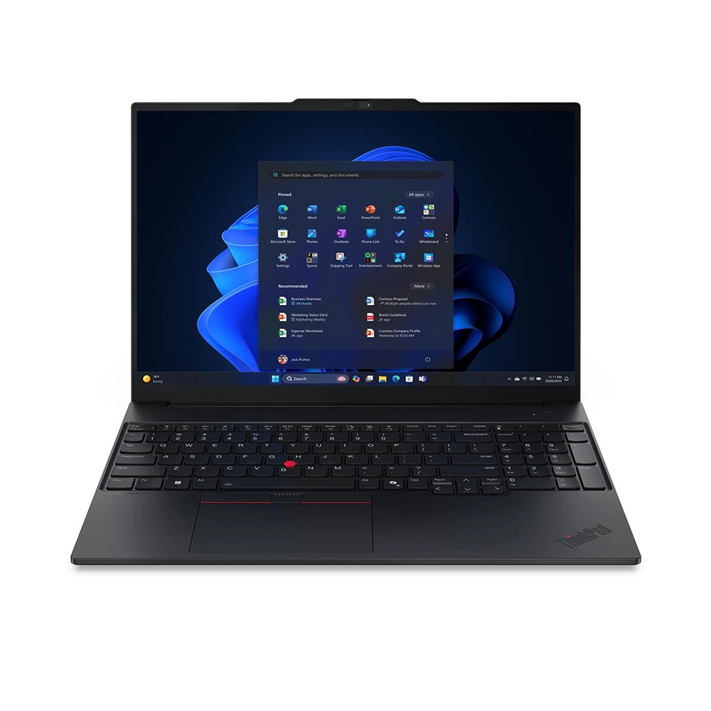 Laptop Lenovo ThinkPad E16 Gen 3 21SR002SVN (Ultra 7 255H | 32GB | 512GB | Intel® Arc™ 140T GPU | 16.0inch WUXGA | Win 11 | Black)