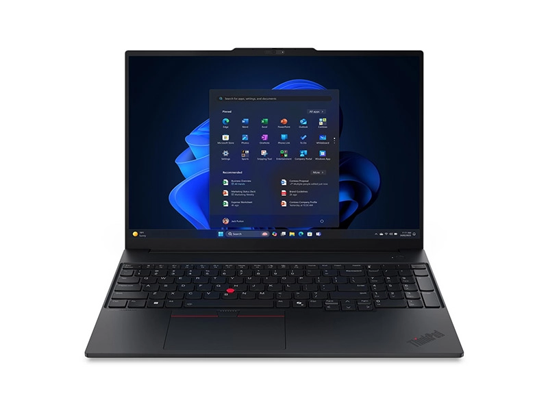 Laptop Lenovo ThinkPad E16 Gen 3U5-135H/16GD5/512GB/16.0WUXGA/FP/IR/WIFI6/BT/3C48/NOOS/LedKB/Black