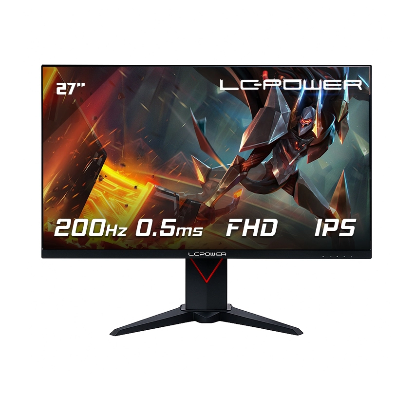 Màn hình LC-Power 27inch LC-M27G-A RGB IPS FHD 200Hz/HDMI/DP