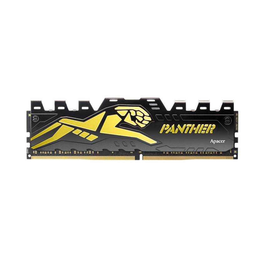 Ram Apacer 16GB D4 Bus 3200 OC Panther - Golden W/Hs RP có tản nhiệt