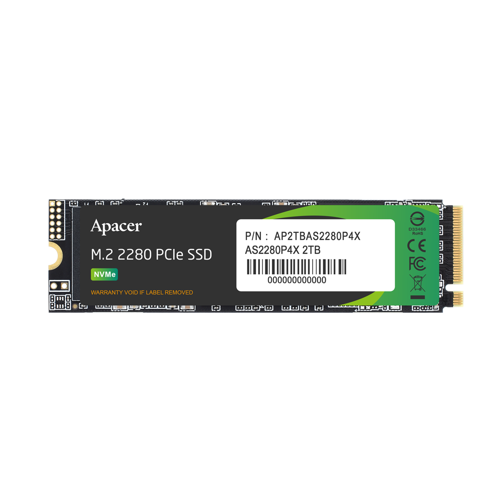 SSD Apacer AS2280P4X 256GB NVME Gen3x4