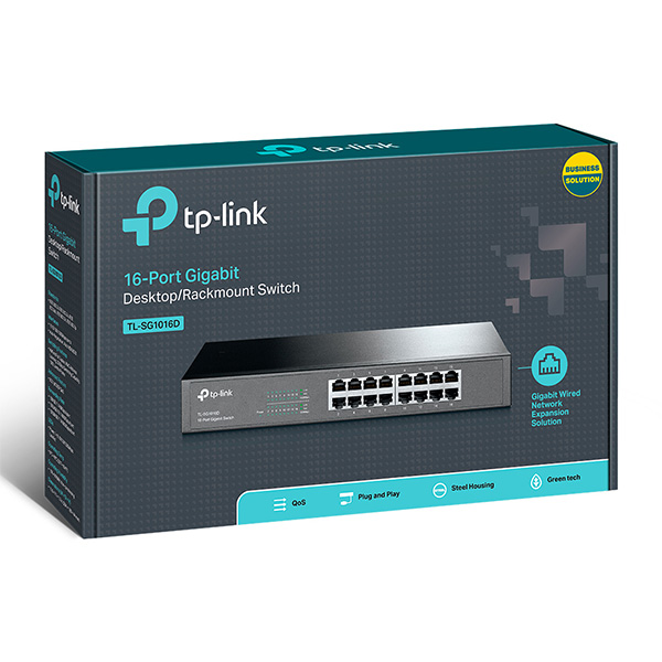 Switch 16 cổng Gigabit TP-LINK TL-SG1016D