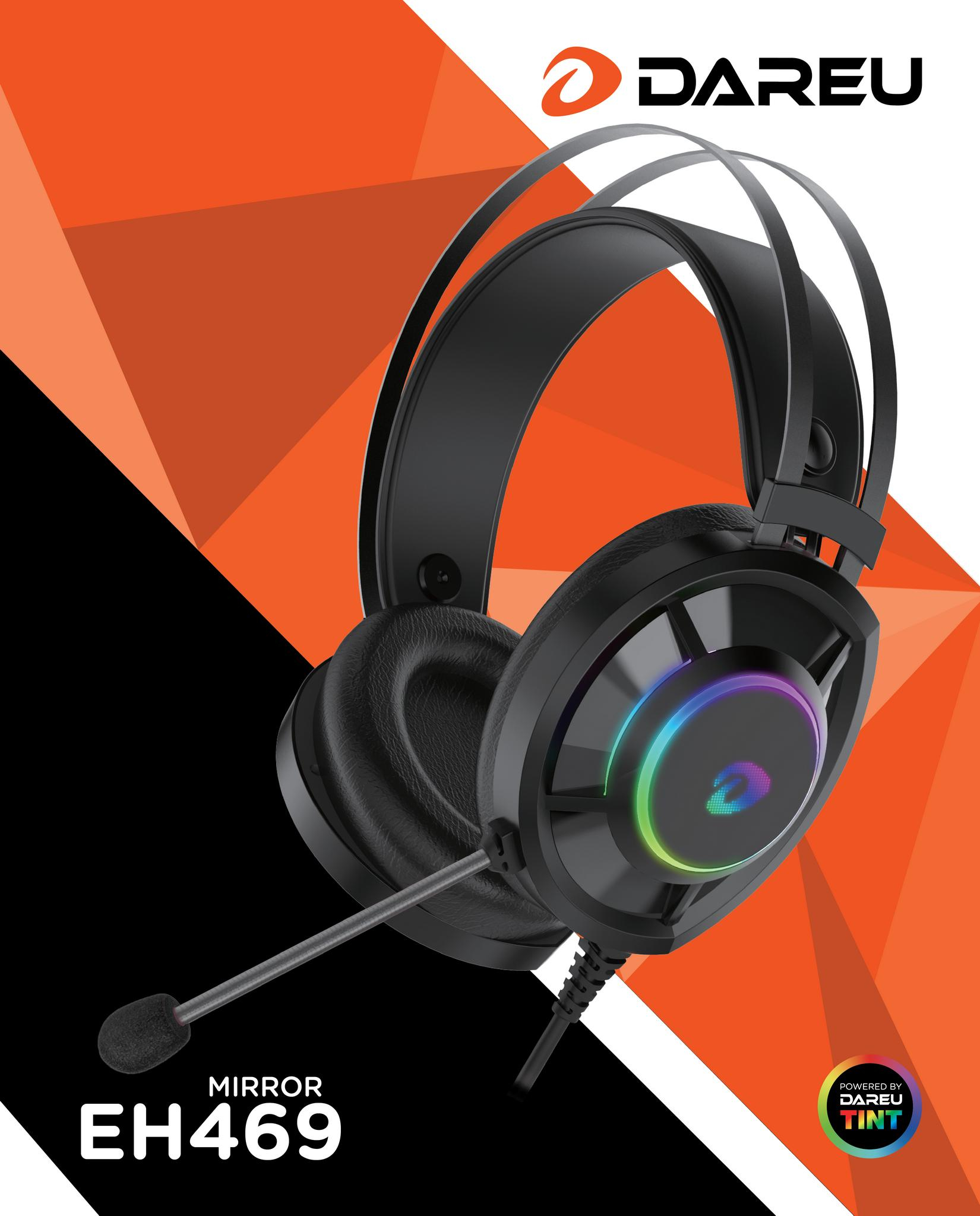 Tai nghe Dareu EH469 - Đen RGB