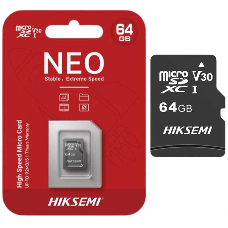 Thẻ nhớ 64GB HIKSEMI Up to 92MB/s