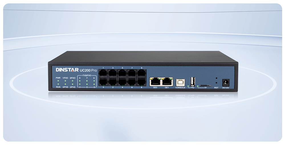 Tổng đài IP Dinstar UC200 Pro (v1)