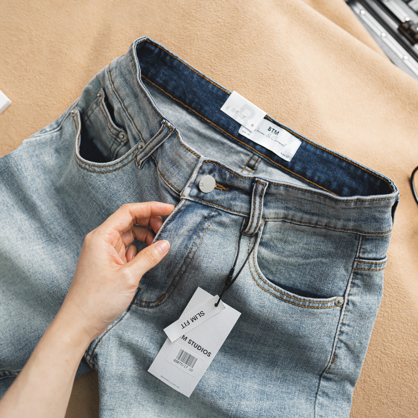 QUẦN SHORT JEAN-10-BTN