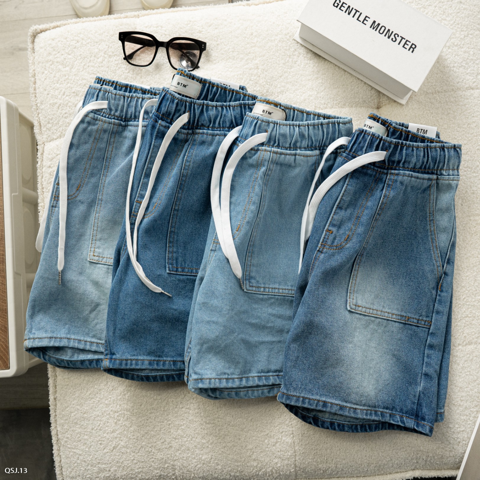 QUẦN SHORT JEAN-13-BTM