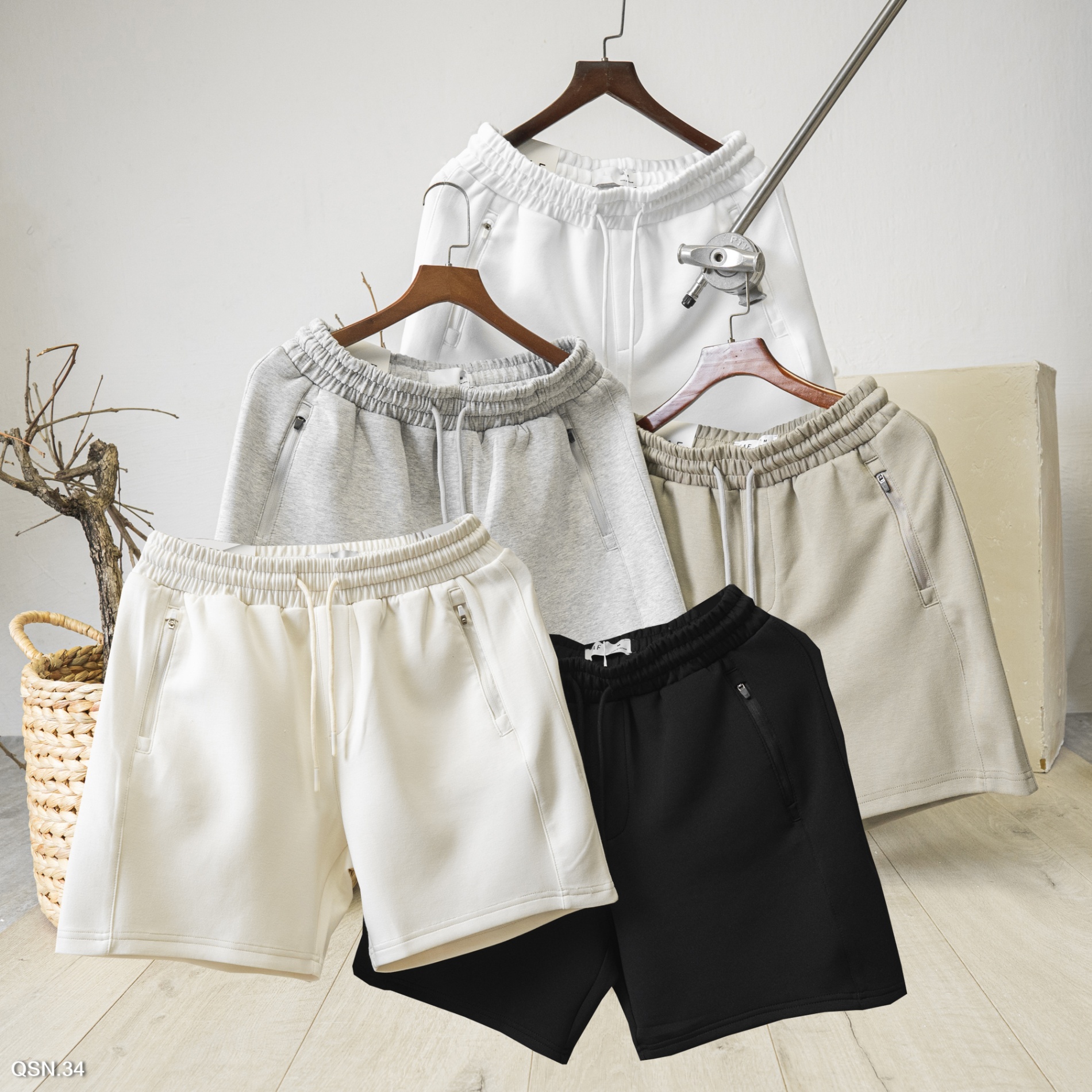 QUẦN SHORT NỈ-34-KAF