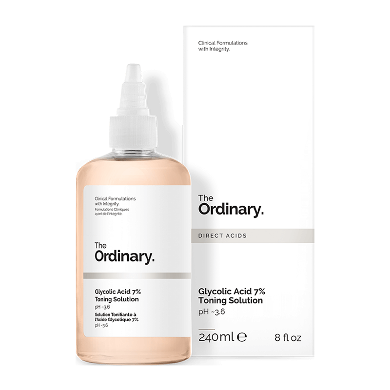 The Ordinary Glycolic Acid 7% Exfoliating Toner, 240ml