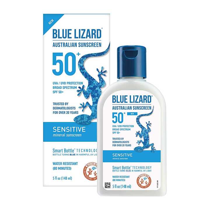 Blue Lizard Australian Sunscreen Sensitive SPF 50+