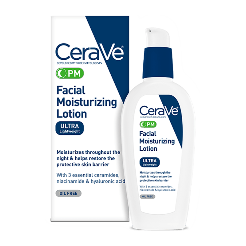 Cerave PM Facial Moisturizing Lotion, 3oz~89ml