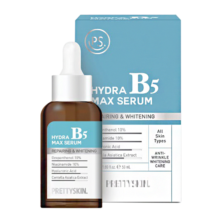 Pretty Skin Hydra B5 Max Serum [DA THƯỜNG - xanh nhạt], 50ml