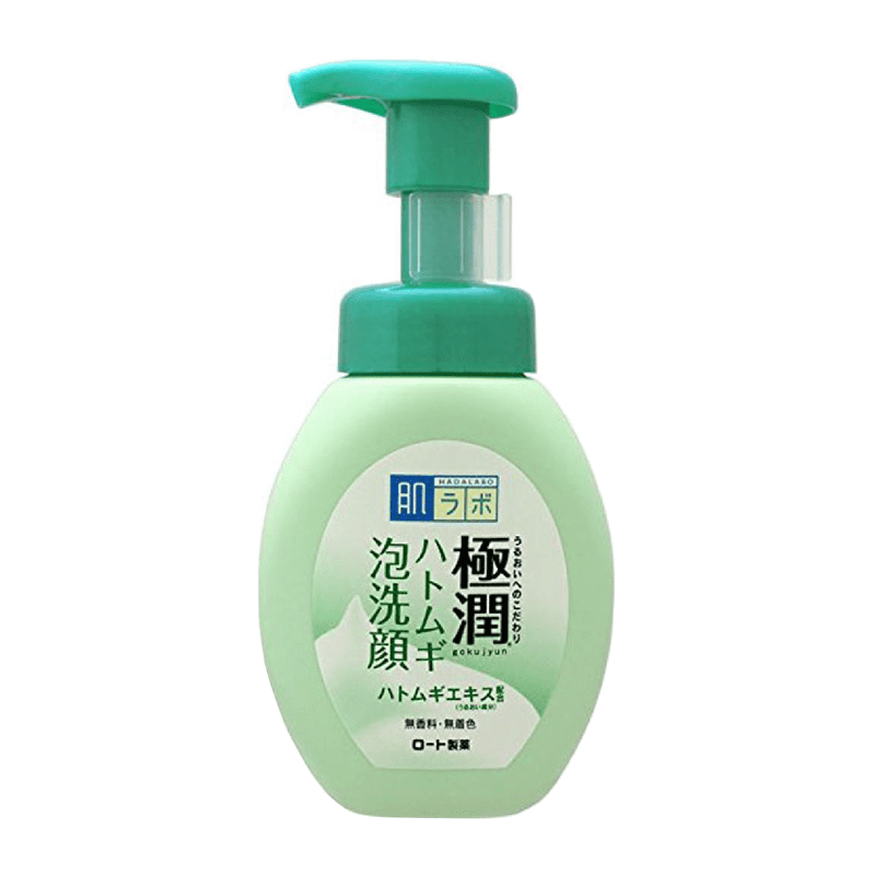 Hada Labo Bubble Face Wash - Da dầu (xanh lá)