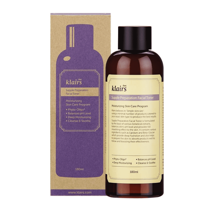 Klairs Supple Preparation Facial Toner, 180ml