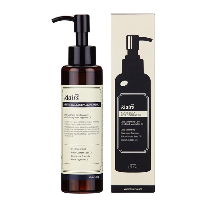 Klairs Gentle Black Deep Cleansing Oil, 150ml