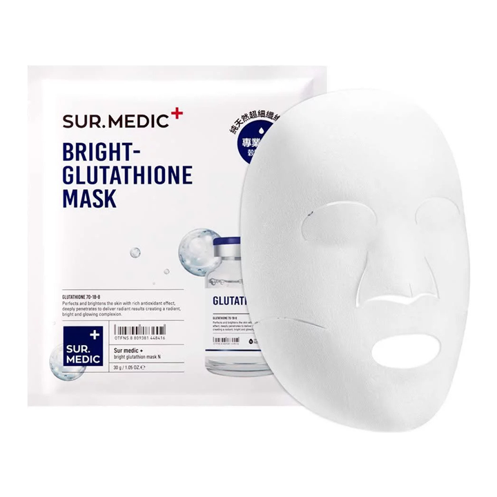 Sur Medic Bright Glutathione Mask (trắng da)