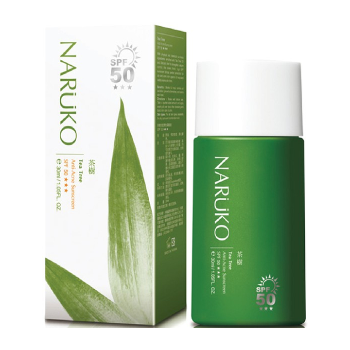 Naruko Tea Tree Anti-Acne Sunscreen SPF50