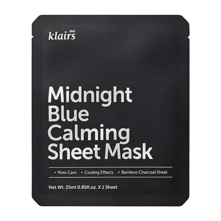 Klairs Midnight Blue Calming Sheet Mask