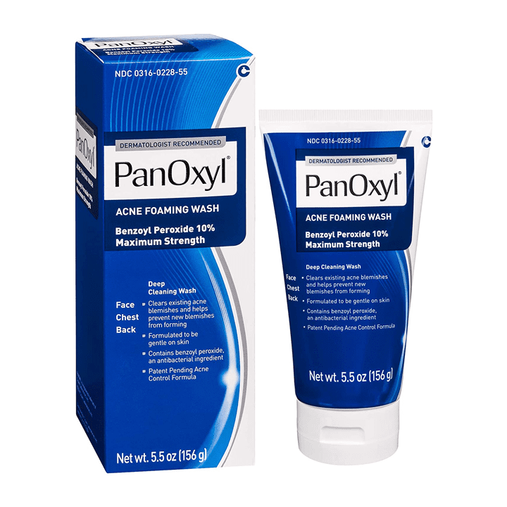 PanOxyl Acne Foaming Wash Benzoyl Peroxide 10%