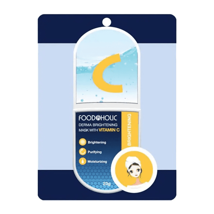 Foodaholic Essential Mask, Brightening - Vitamin C