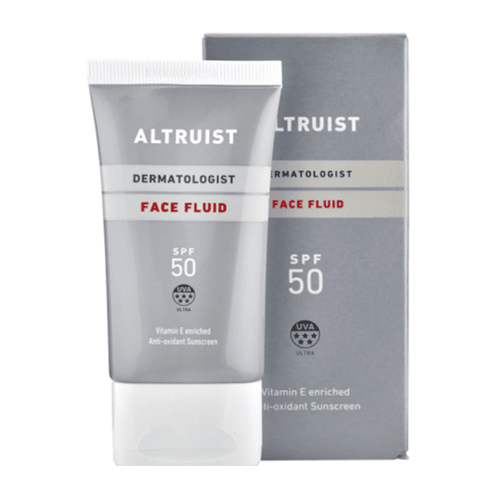 Altruist Dermatologist Face Fluid Sunscreen SPF 50, 50ml