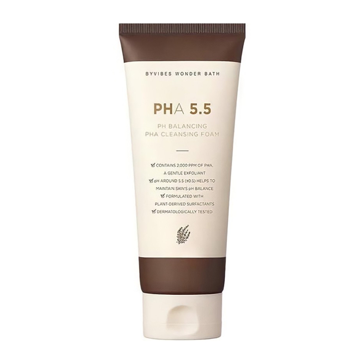 Byvibes Wonder Bath PHA 5.5 PH Balancing Cleansing Foam 130ml