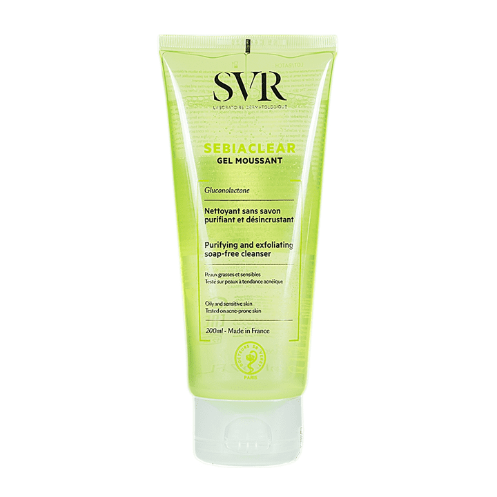 SVR Sebiaclear Gel Moussant (x.lá), 200ml