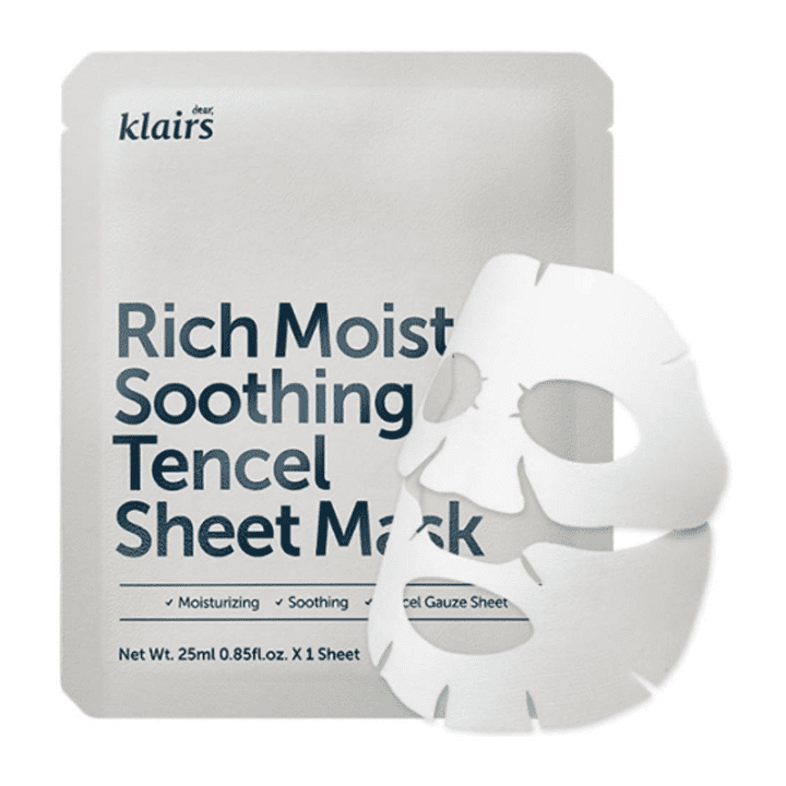 Klairs Rich Moist Soothing Tencel Sheet Mask