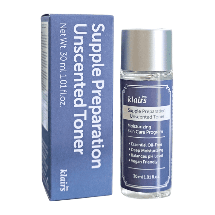 Klairs Supple Preparation Unscented Toner, 30ml