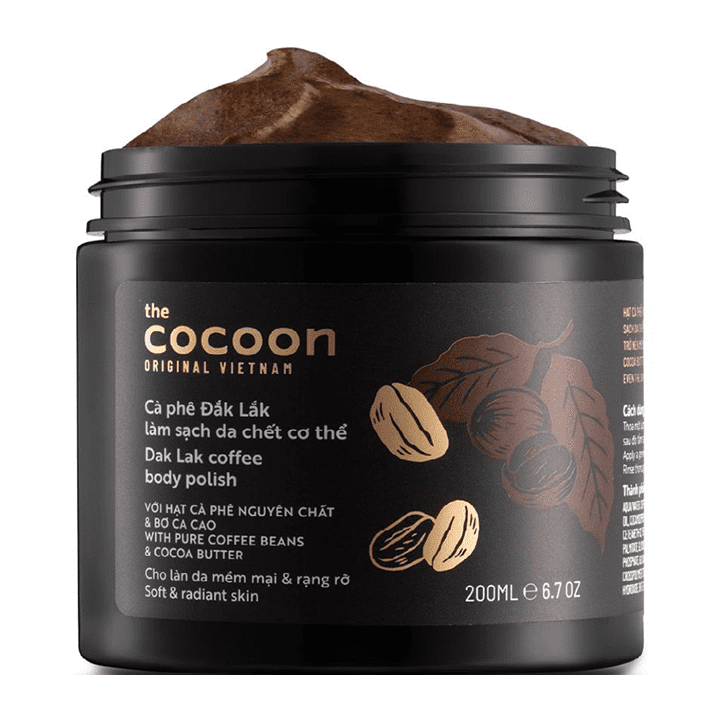 Cocoon - Tẩy da chết body Cà phê, 200ml