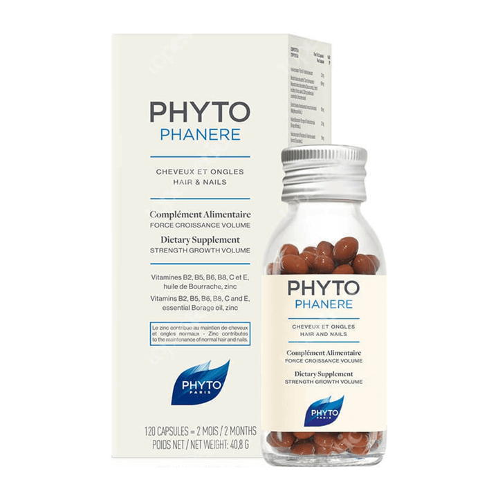 Phyto Phytophanere Hair & Nails Supplements 120v