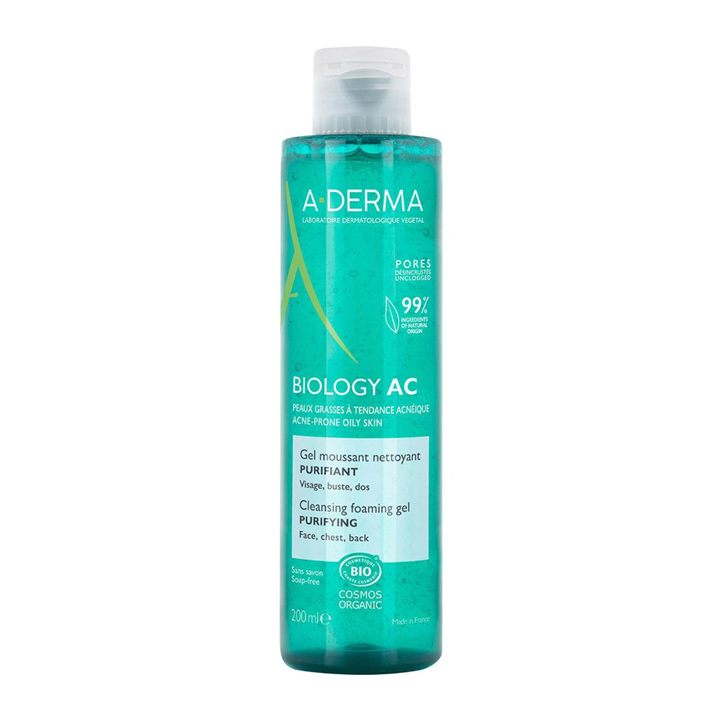 A-Derma Biology AC Gel Moussant Purifiant 200ml