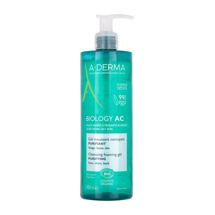 A-Derma Biology AC Gel Moussant Purifiant 400ml