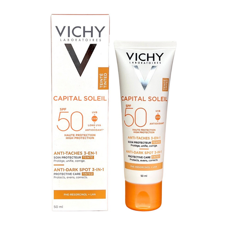 Vichy Capital Soleil Anti-Dark Spot 3-In-1 SPF 50