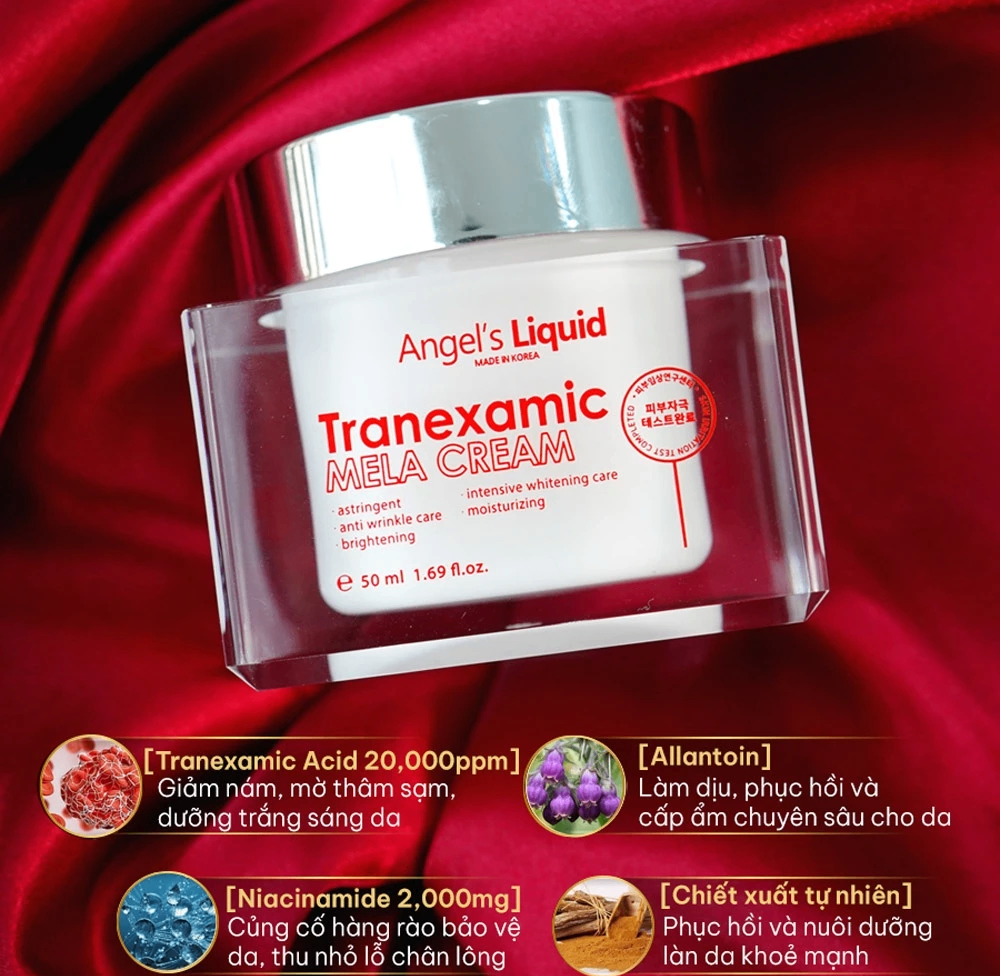 Angel's Liquid Tranexamic Mela - KEM DƯỠNG (trắng)