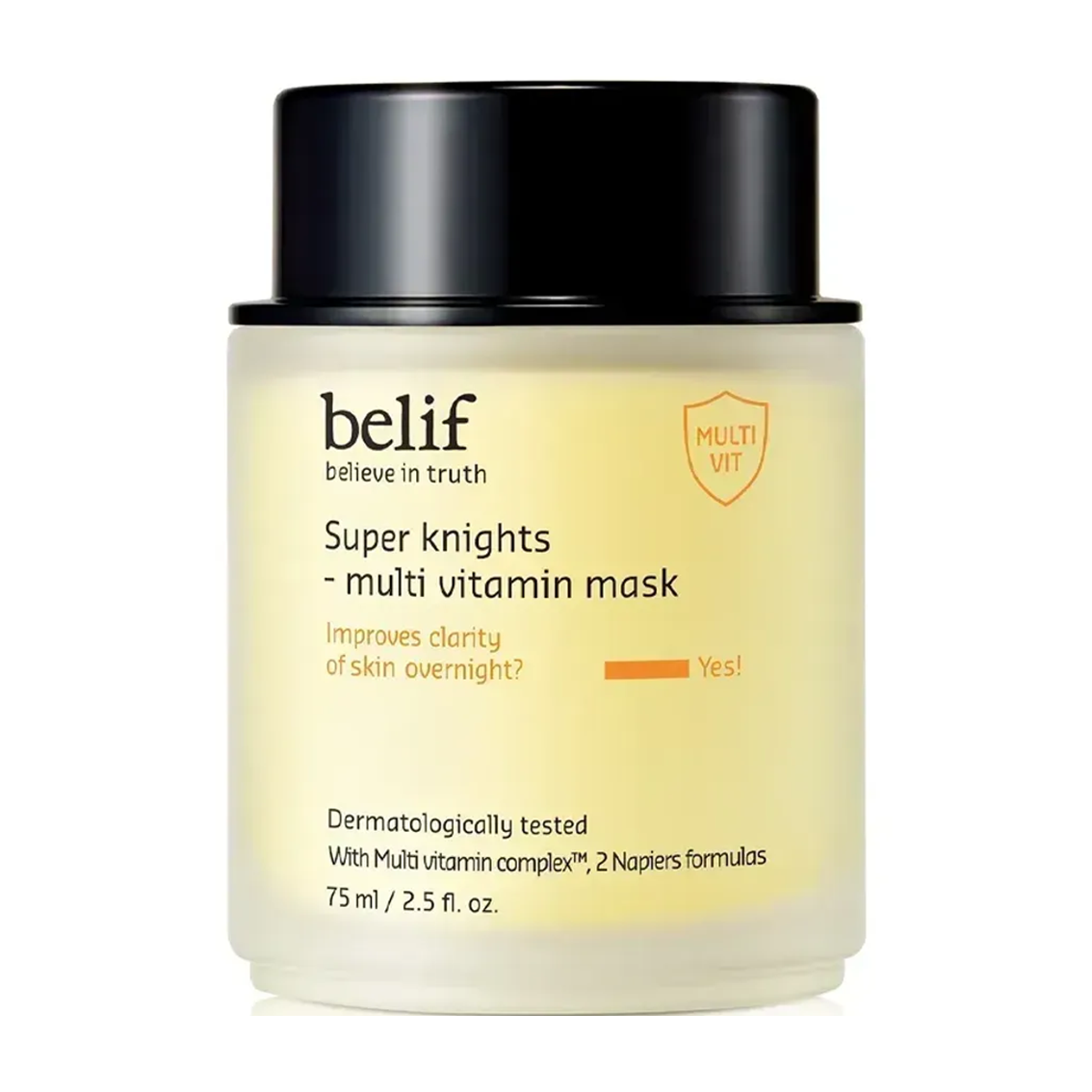 Belif Super Knight Multi Vitamin Mask, fullbox 75ml