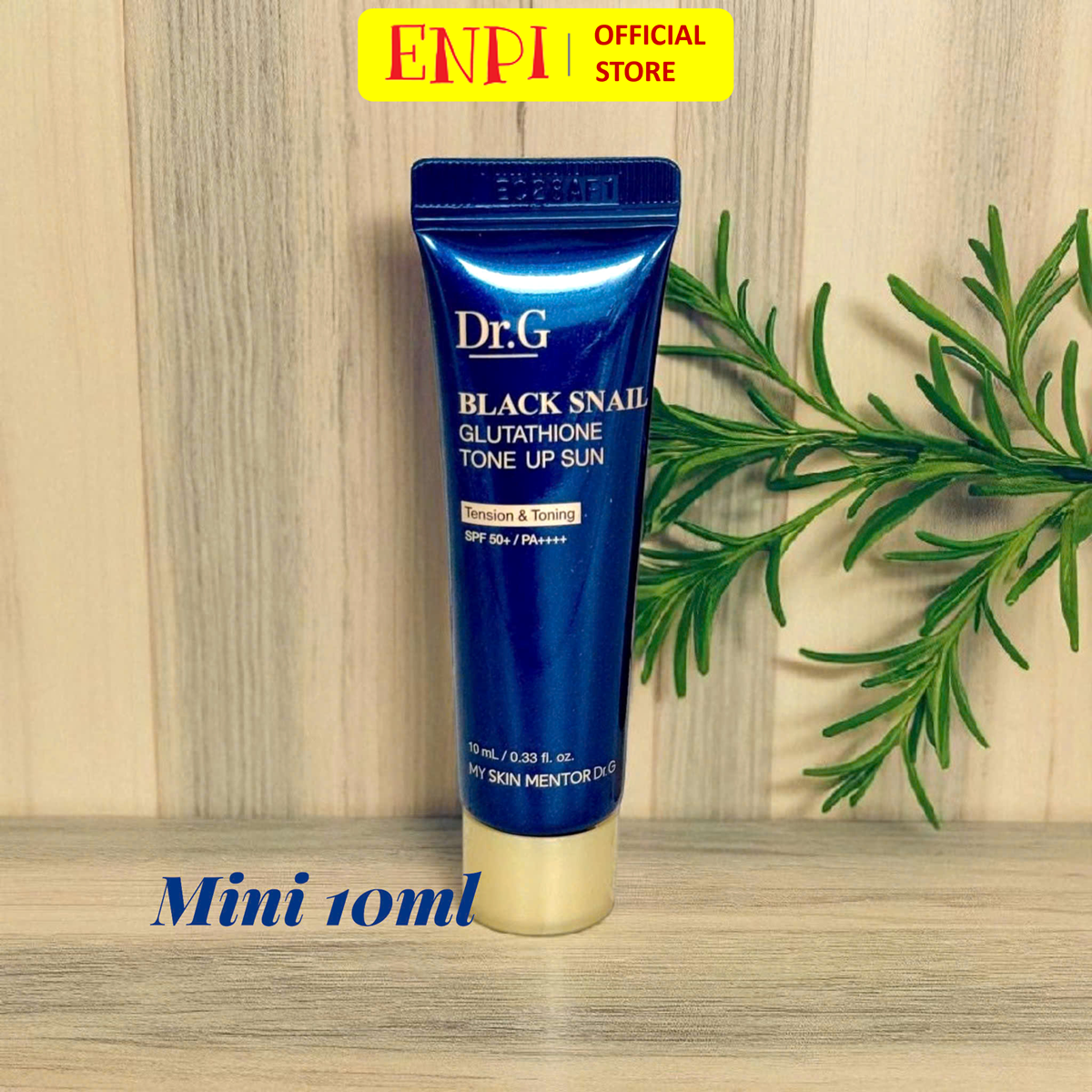Dr.G Black Snail Tone Up Sun SPF50+, Mini 10ml