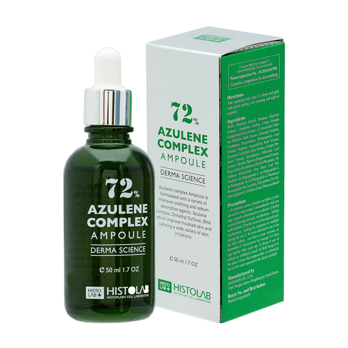 Histolab 72% Azulene Complex Ampoule 50ml