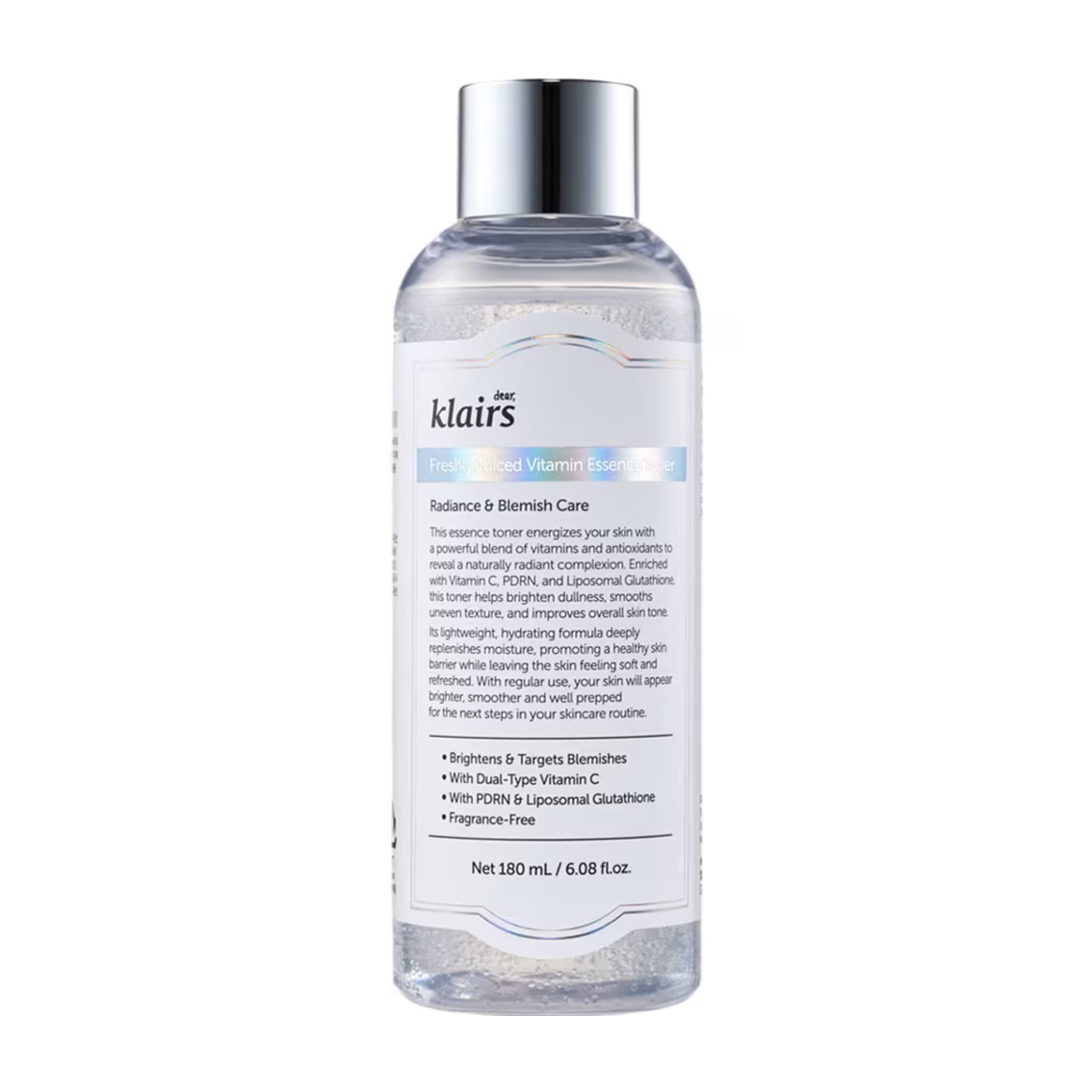 Klairs - Nước hoa hồng Freshly Juiced Vitamin Essence Toner 180ml