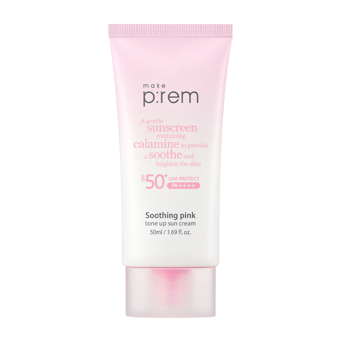 Make P:rem Soothing Pink Tone Up Sun Cream, 50ml