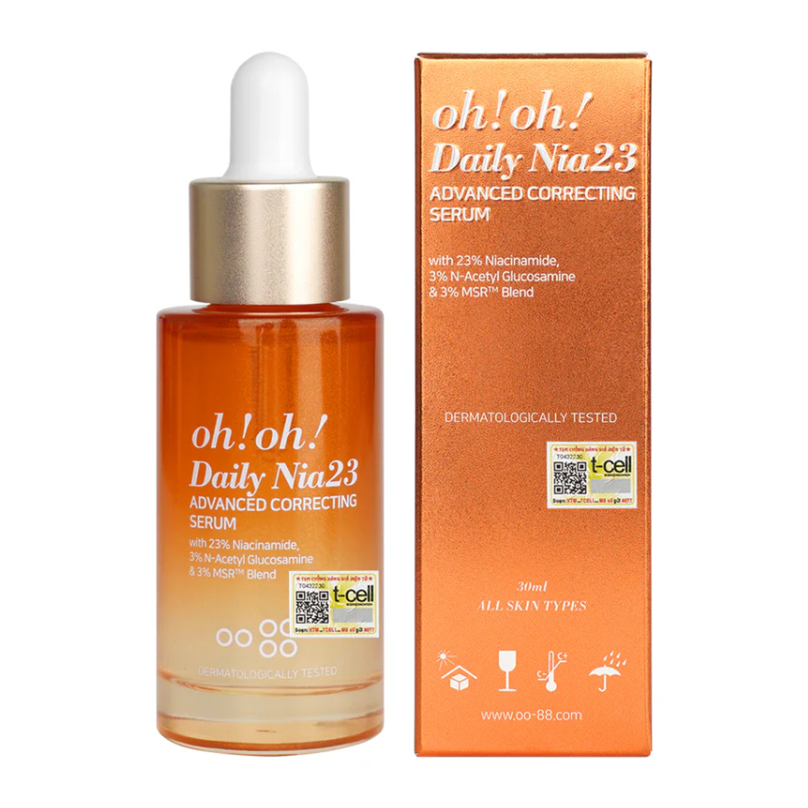 Oh! Oh! Daily Nia23 Advanced Correcting Serum, 30ml