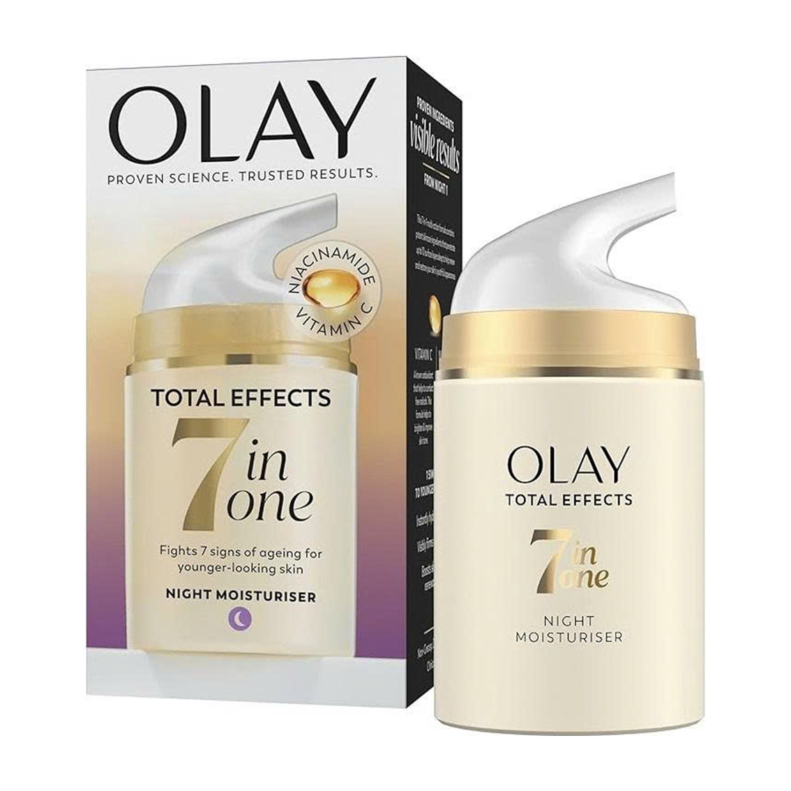 Olay Total Effects 7in1 (bản UK), Kem đêm
