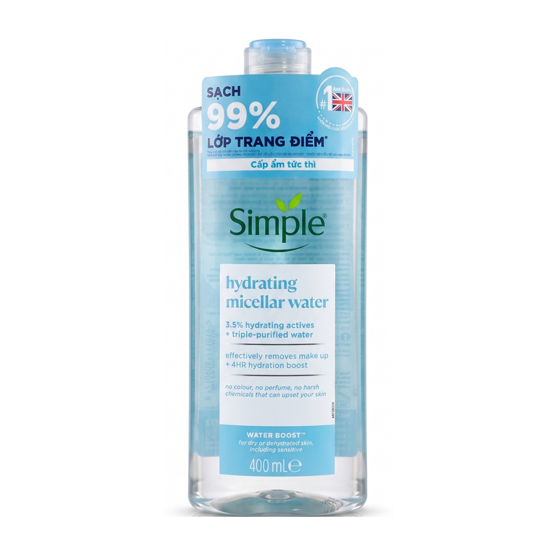 Simple Hydrating Micellar Water 400ml