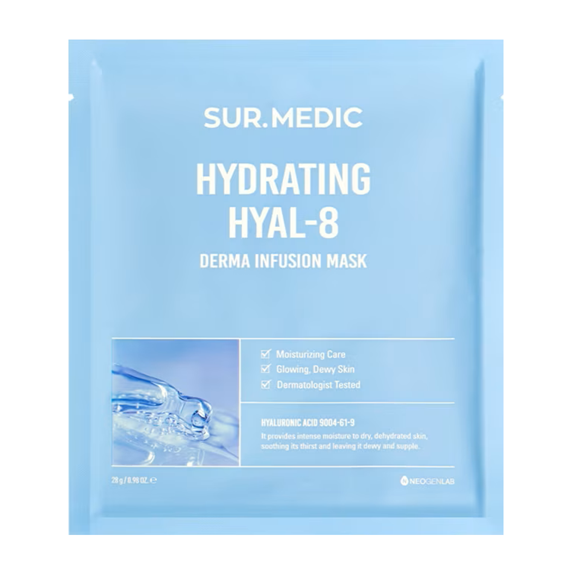 Sur Medic Hydrating Hyal-8 Mask (xanh dương)