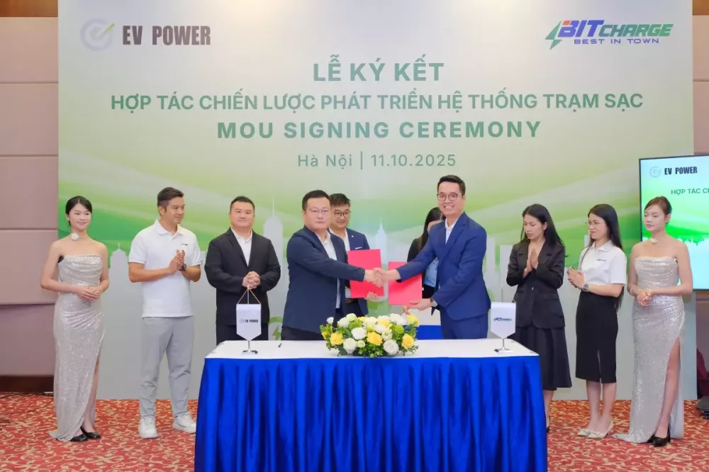 BitCharge bắt tay EV Power mở rộng mạng lưới sạc xe điện tại Việt Nam