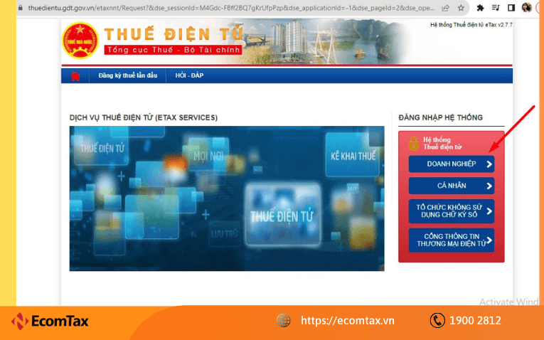 Hướng dẫn nộp tờ khai lệ phí môn bài 2025